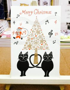 おかべてつろう_クリスマスカード1
