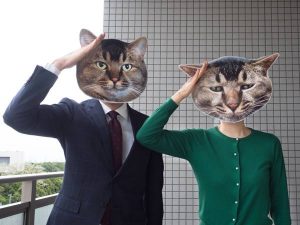出勤前にオットと撮影(笑)。
