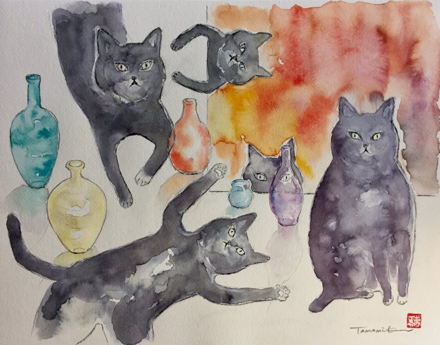 Meowild hearts 透明時間の５匹の黒猫