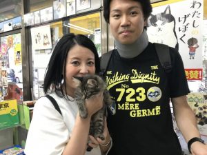 里親を探している猫がいますよ！