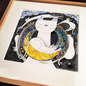 新作原画タイトル「月のゆりかご」